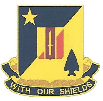 Arms of 2nd Combined Arms Battalion, 5th Brigade Combat Team, 1st Armored Division, US Army