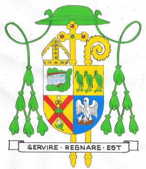 Arms (crest) of John Francis O'Hern