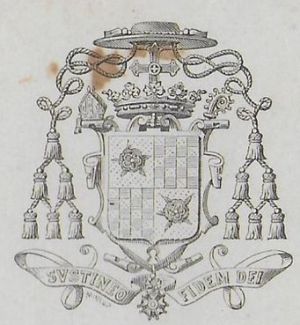 Arms of Gustave-Adolphe de Pélacot