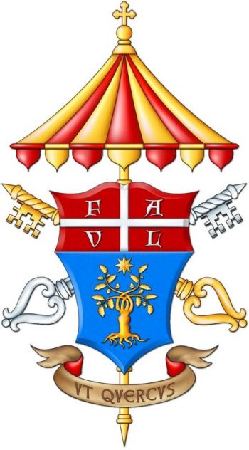 Arms (crest) of Basilica Sanctuary of St. Mary of the Oak, Viterbo