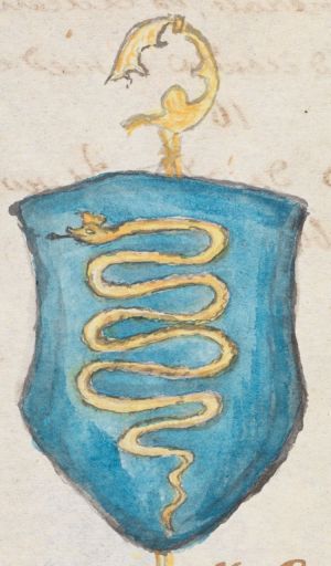 Arms of Johannes I (Abbot of Lucelle)