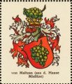 Wappen von Maltzan nr. 1758 von Maltzan