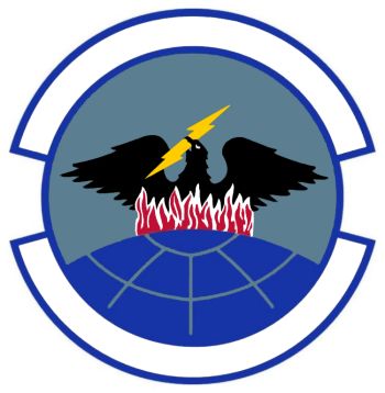 Coat of arms (crest) of the 352nd Cyberspace Operations Squadron, US Air Force