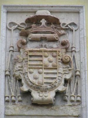 Arms of Enrique Pimentel Zúñiga