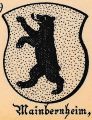 Wappen von Mainbernheim/ Arms of Mainbernheim