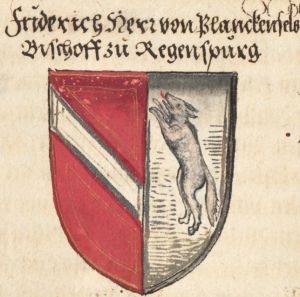 Arms of Friedrich von Plankenfels