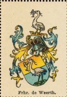 Wappen Freiherr de Weerth