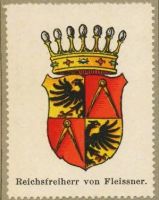 Wappen Reichsfreiherr von Fleissner