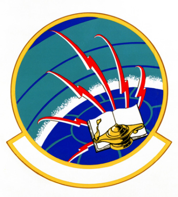 Coat of arms (crest) of the 1872nd School Squadron, US Air Force
