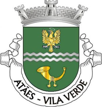 Brasão de Atães (Vila Verde)/Arms (crest) of Atães (Vila Verde)