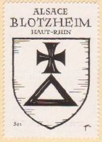 Blason de Blotzheim/Arms (crest) of Blotzheim