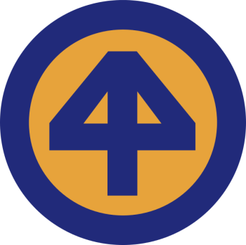 Arms of 44th Infantry Division Prepared in All Things Division, USA