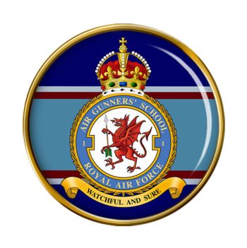 Coat of arms (crest) of the No 1 Air Gunners' School, Royal Air Force