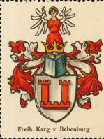 Wappen Freiherren Karg von Bebenburg