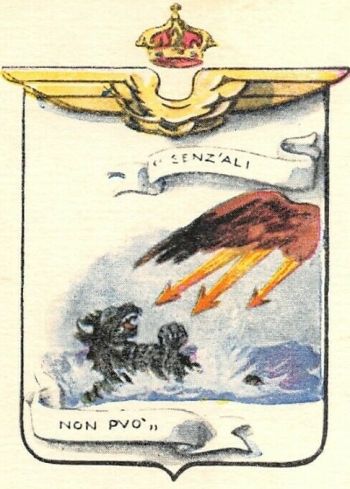 Coat of arms (crest) of the 91st Naval Bombardment Group, Regia Aeronautica