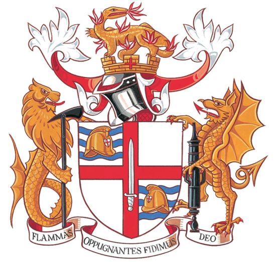 Arms of Worshipful Company of Firefighters