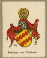 Wappen Freiherr von Krüdener nr. 1193 Freiherr von Krüdener