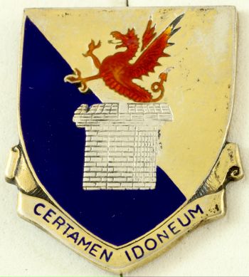 Coat of arms (crest) of 302nd Chemical Regiment, US Army