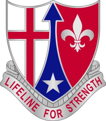 Coat of arms (crest) of the 519th Hospital Center, US Army