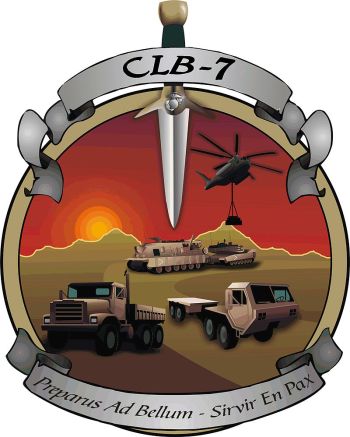 Coat of arms (crest) of the 7th Combat Logistics Battalion, USMC