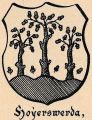 Wappen von Hoyerswerda/ Arms of Hoyerswerda