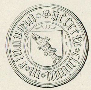 Seal of Rheinau (Zürich)