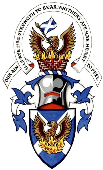 Arms (crest) of San Francisco St Andrew's Society