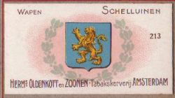 Wapen van Schelluinen/Arms (crest) of Schelluinen