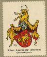 Wappen Fürst Auersperg nr. 1202 Fürst Auersperg