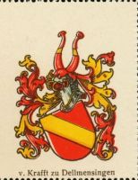 Wappen von Krafft zu Dellmensingen