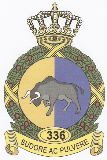 Coat of arms (crest) of the 336th Squadron, Netherlands Air Force