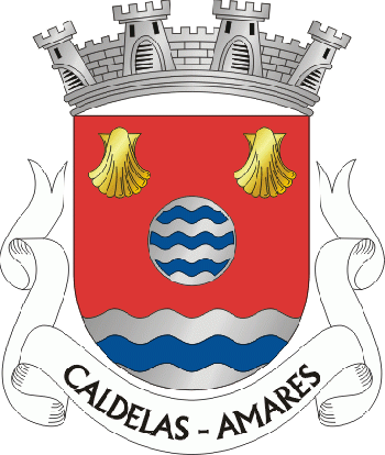 Brasão de Caldelas (Amares)/Arms (crest) of Caldelas (Amares)