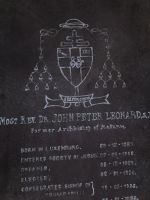 Arms (crest) of John Peter Leonard
