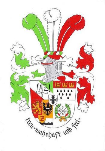 Wappen von Turnerschaft Merovingia-Zittavia zu Köln/Arms (crest) of Turnerschaft Merovingia-Zittavia zu Köln