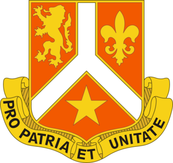 Arms of 101st Signal Battalion, New York Army National Guard
