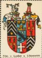 Wappen Freiherren von Lynker und Lützenwiek nr. 2252 Freiherren von Lynker und Lützenwiek