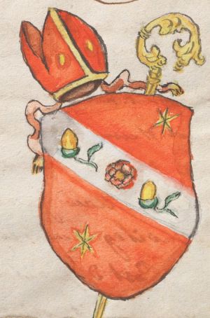 Arms (crest) of Johannes Hanser