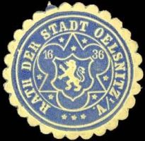 Wappen von Oelsnitz/Arms (crest) of Oelsnitz