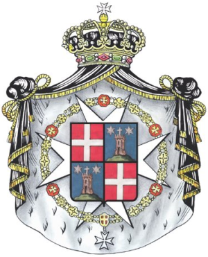 Arms (crest) of Giacomo Dalla Torre del Tempio di Sanguinetto