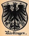 Wappen von Nördlingen/ Arms of Nördlingen