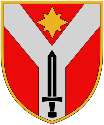 Coat of arms (crest) of Northeastern Defence District, Estonia