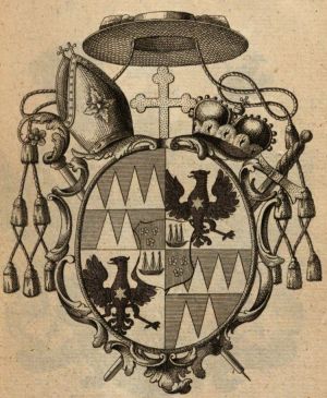 Arms (crest) of Maximilian von Hamilton