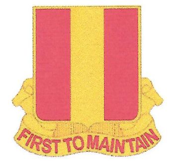 Arms of 1st Maintenance Battalion, US Army
