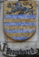 Wapen van Bourbourg/Arms (crest) of Bourbourg