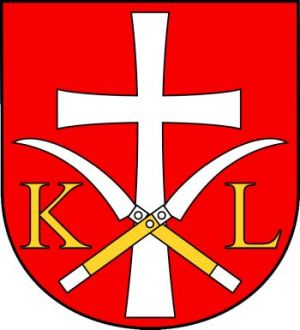 Arms of Kocmyrzów-Luborzyca