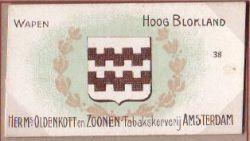 Wapen van Hoogblokland/Arms (crest) of Hoogblokland
