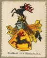 Wappen Freiherr von Rheinbaben nr. 1076 Freiherr von Rheinbaben