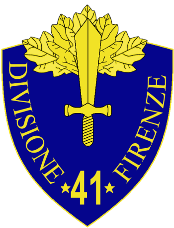 Coat of arms (crest) of the 41st Infantry Division Firenze, Italian Army