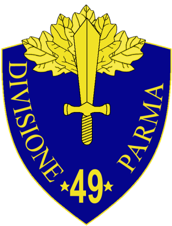 Coat of arms (crest) of the 49th Infantry Division Parma, Italian Army