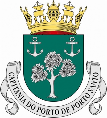 Coat of arms (crest) of the Harbour Captain of Porto Santo, Portuguese Navy